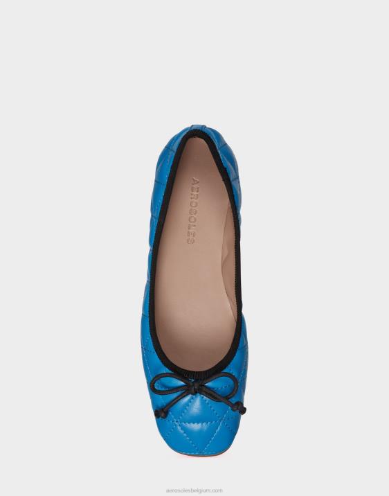 ballet blauw jay gewatteerd leer Aerosoles 0V00227 vrouwen