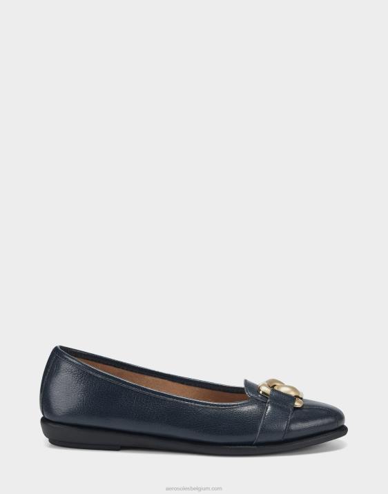 ballet marine leer Aerosoles 0V00242 vrouwen