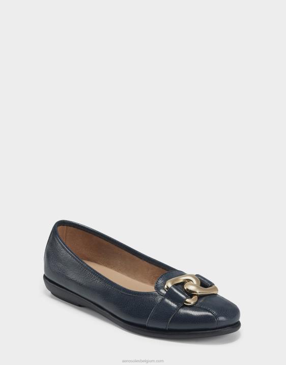 ballet marine leer Aerosoles 0V00242 vrouwen