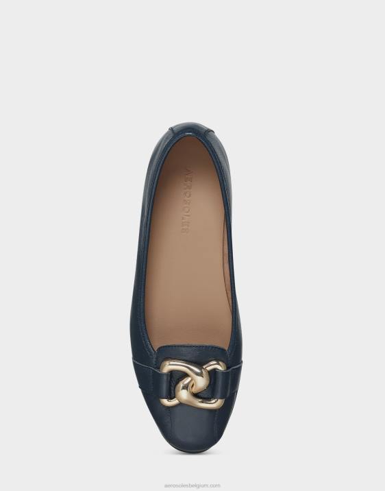 ballet marine leer Aerosoles 0V00242 vrouwen