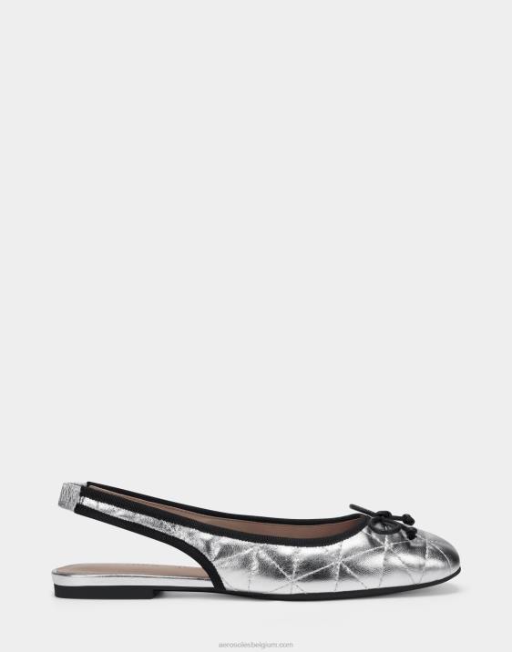 ballet zilver metallic leer Aerosoles 0V00232 vrouwen