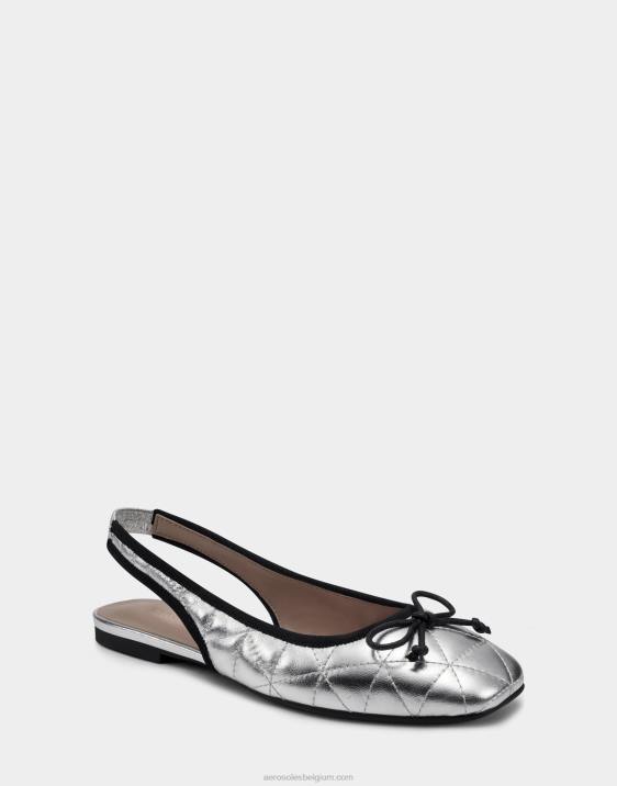 ballet zilver metallic leer Aerosoles 0V00232 vrouwen