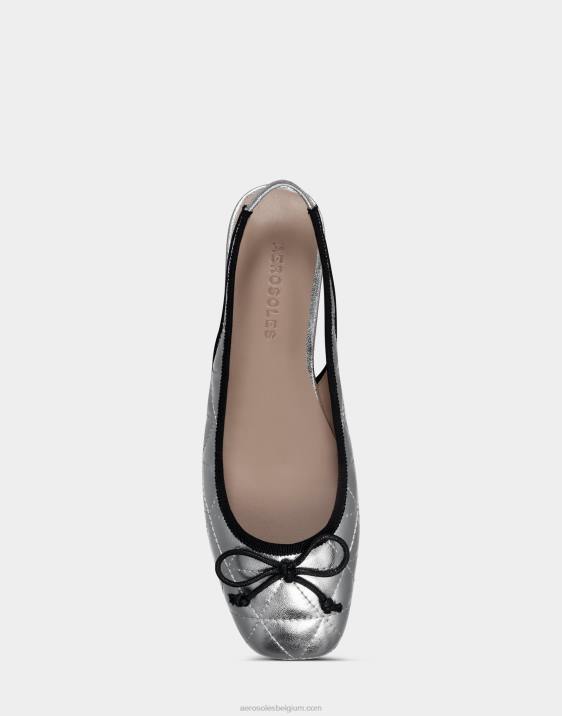 ballet zilver metallic leer Aerosoles 0V00232 vrouwen