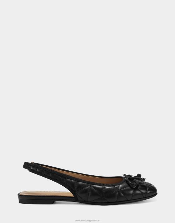 ballet zwart gewatteerd Aerosoles 0V00239 vrouwen