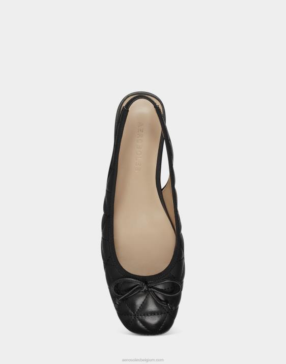 ballet zwart gewatteerd Aerosoles 0V00239 vrouwen