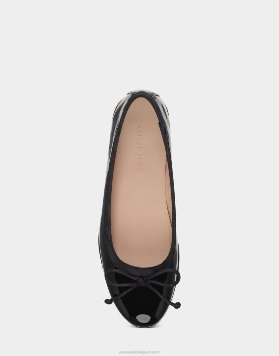 ballet zwart patent Aerosoles 0V00236 vrouwen