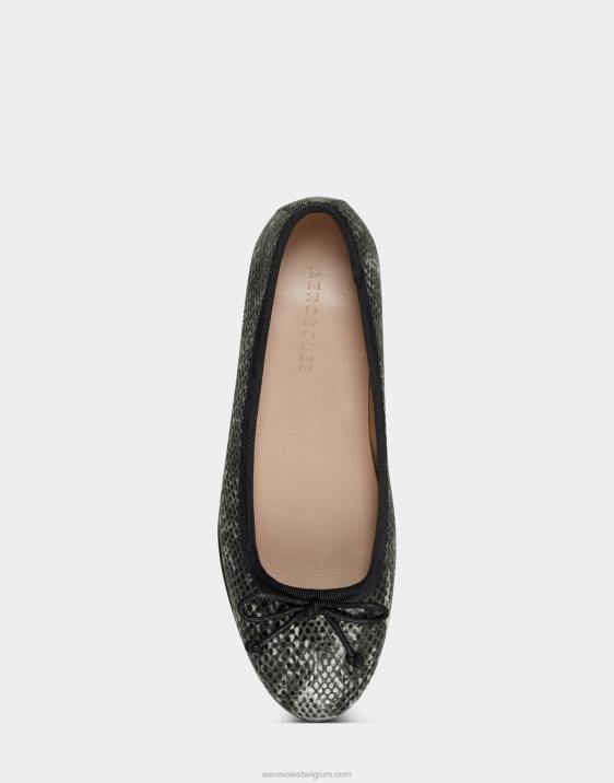 ballet zwarte slang Aerosoles 0V00238 vrouwen