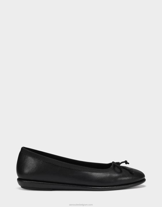 plat zwart kunstleer Aerosoles 0V00484 vrouwen