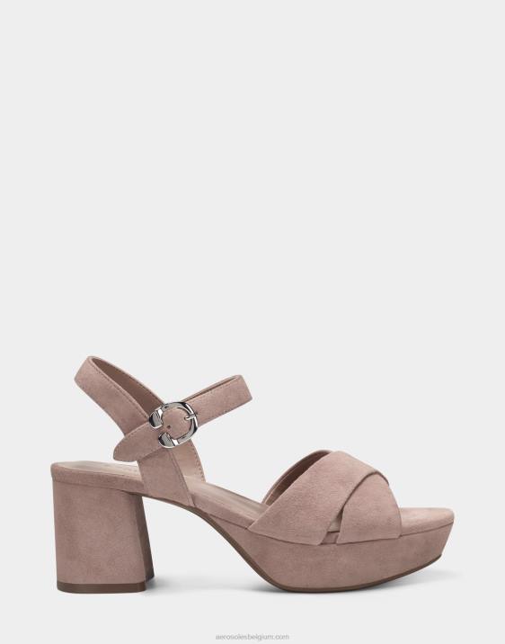sandaal blozen suède Aerosoles 0V00340 vrouwen