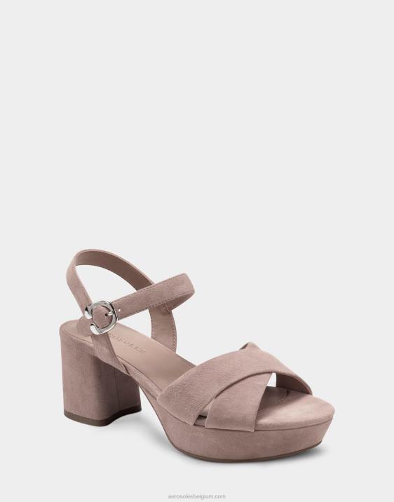 sandaal blozen suède Aerosoles 0V00340 vrouwen