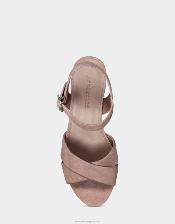 sandaal blozen suède Aerosoles 0V00340 vrouwen