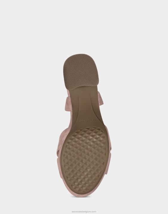 sandaal blozen suède Aerosoles 0V00340 vrouwen