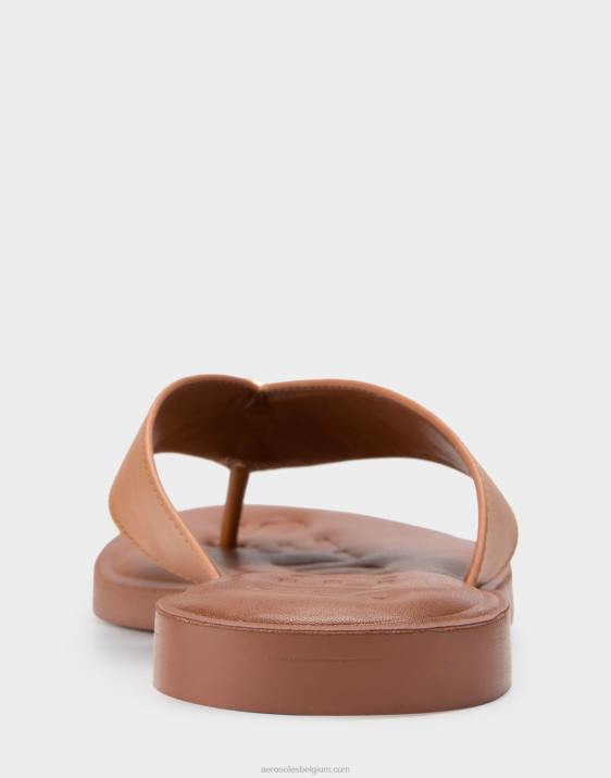 sandaal bruin echt leer Aerosoles 0V00452 vrouwen
