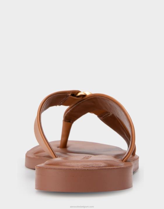 sandaal bruin echt leer Aerosoles 0V00460 vrouwen