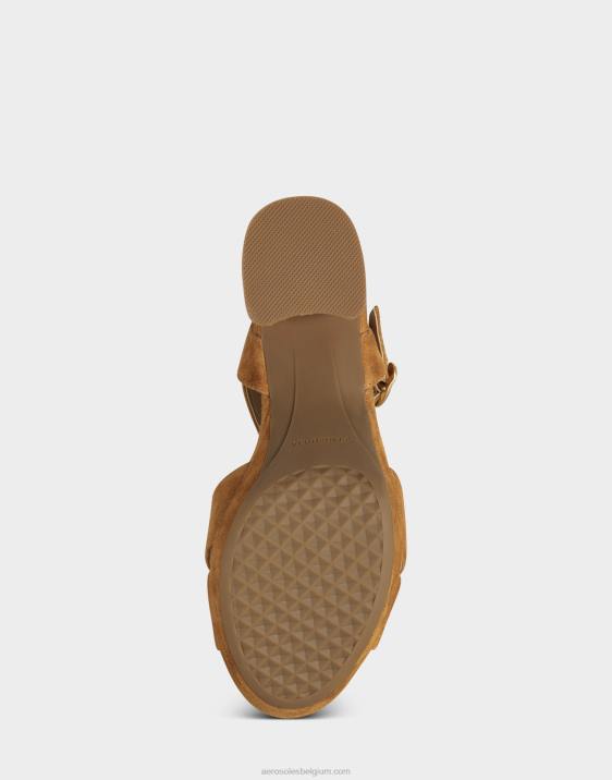 sandaal bruin suède Aerosoles 0V00335 vrouwen