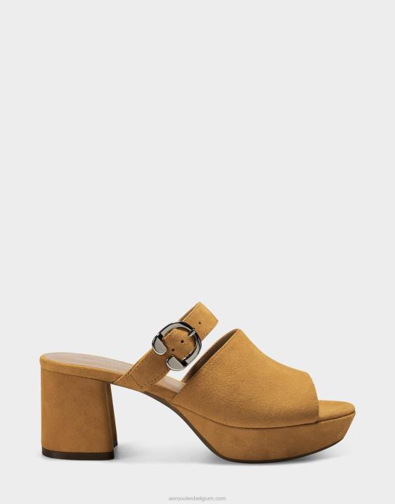 sandaal bruin suède Aerosoles 0V00395 vrouwen