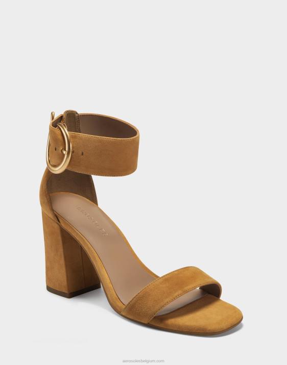 sandaal bruin suède Aerosoles 0V00441 vrouwen
