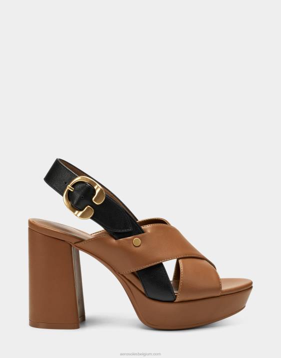 sandaal camel combo Aerosoles 0V00387 vrouwen