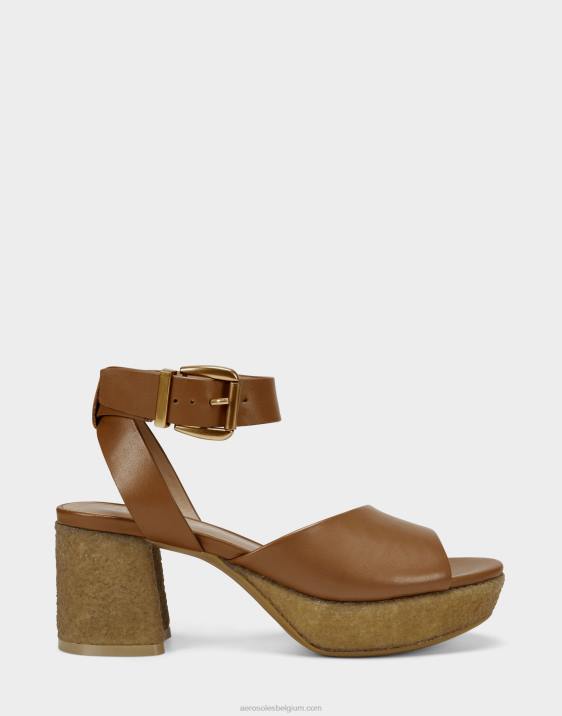 sandaal donker tarweleer Aerosoles 0V00384 vrouwen