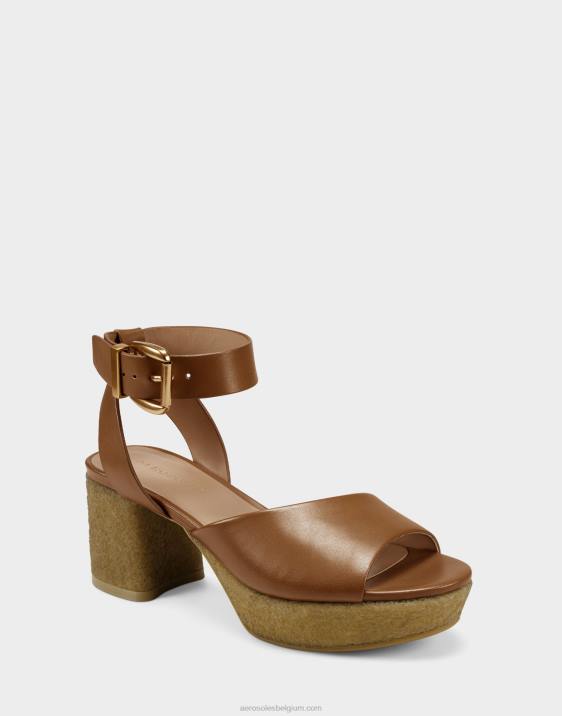 sandaal donker tarweleer Aerosoles 0V00384 vrouwen