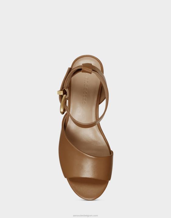 sandaal donker tarweleer Aerosoles 0V00384 vrouwen