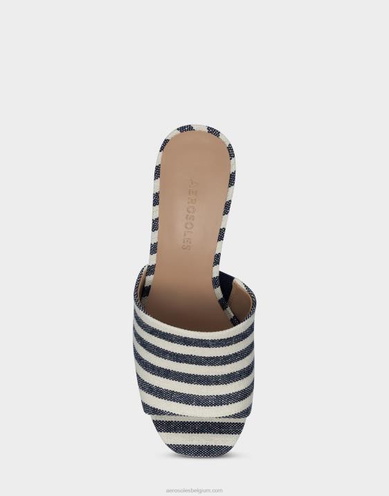 sandaal donkerblauwe streep Aerosoles 0V00424 vrouwen