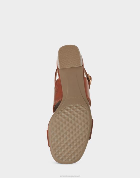 sandaal donkerbruin kunstleer Aerosoles 0V00430 vrouwen