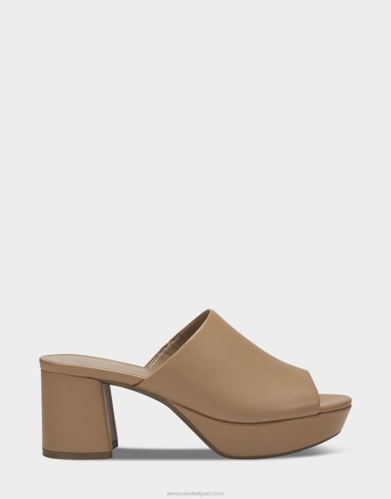 sandaal getaand leer Aerosoles 0V00378 vrouwen