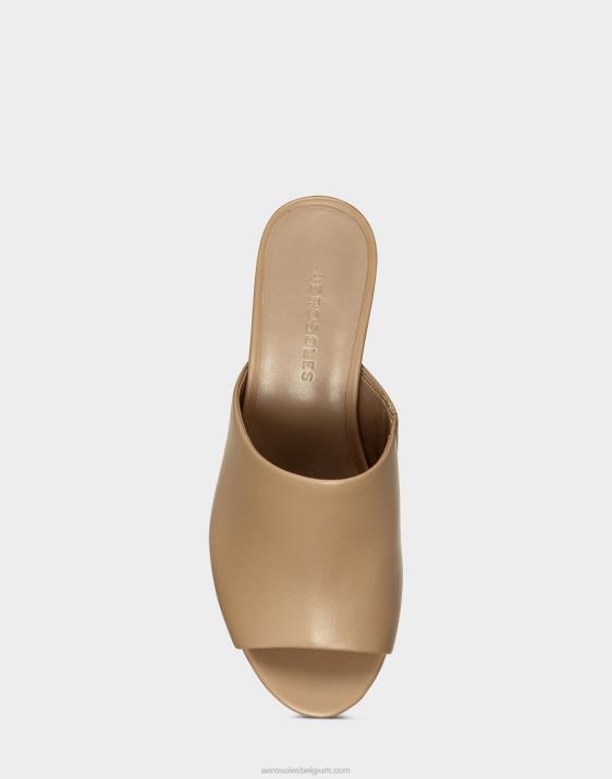 sandaal getaand leer Aerosoles 0V00378 vrouwen