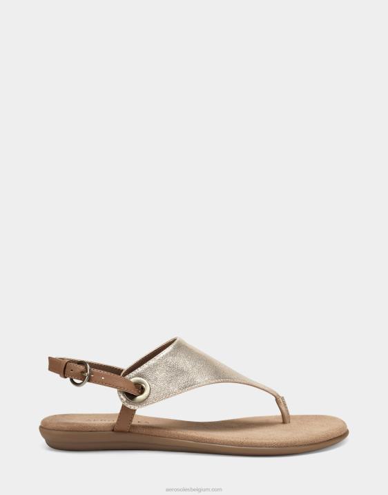 sandaal goud metallic Aerosoles 0V00479 vrouwen