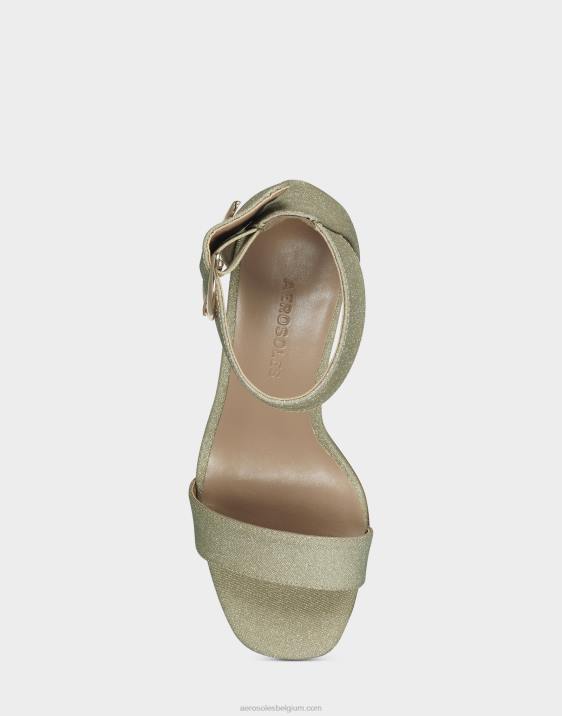 sandaal gouden stof Aerosoles 0V00442 vrouwen
