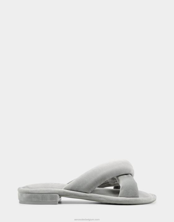 sandaal grijs fluweel Aerosoles 0V00305 vrouwen
