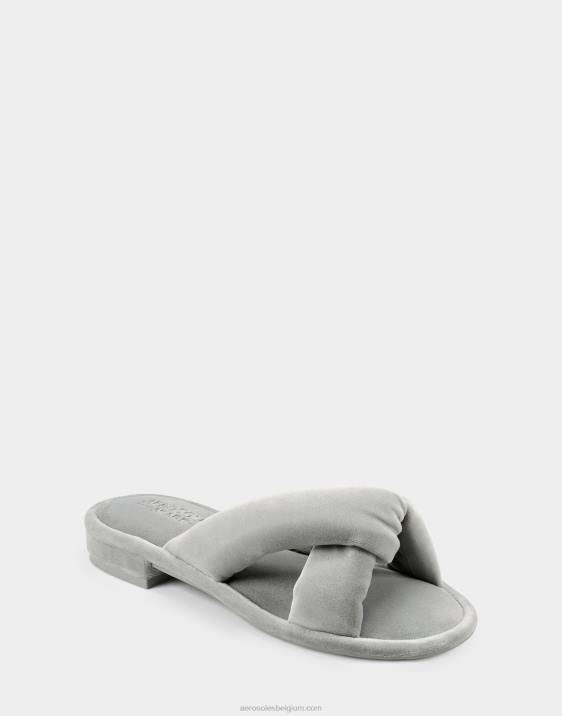 sandaal grijs fluweel Aerosoles 0V00305 vrouwen