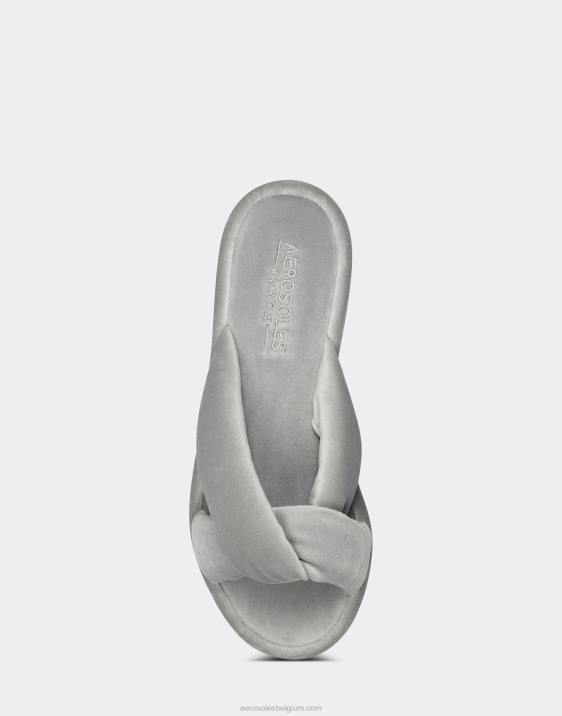 sandaal grijs fluweel Aerosoles 0V00305 vrouwen