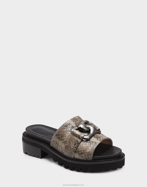 sandaal grijze slang Aerosoles 0V00287 vrouwen