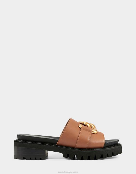 sandaal kamelenleer Aerosoles 0V00308 vrouwen