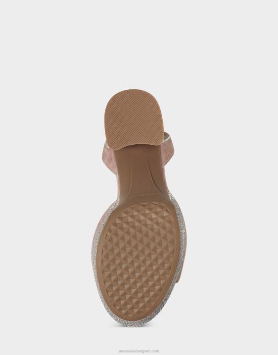 sandaal natuurlijk suède Aerosoles 0V00369 vrouwen