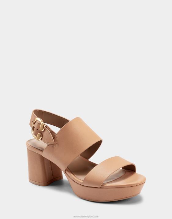 sandaal nude leer Aerosoles 0V00355 vrouwen