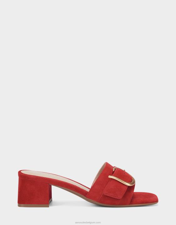 sandaal rood suède Aerosoles 0V00433 vrouwen