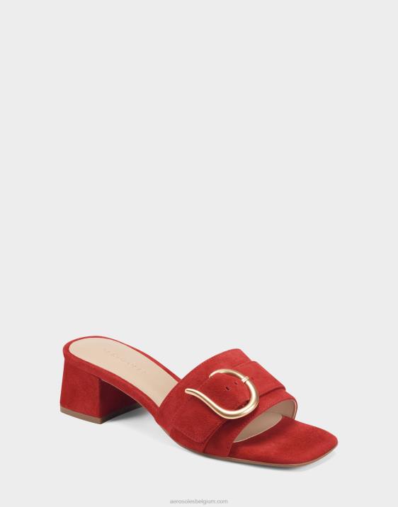 sandaal rood suède Aerosoles 0V00433 vrouwen