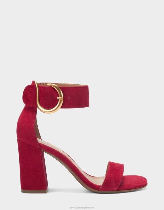 sandaal rood suède Aerosoles 0V00440 vrouwen