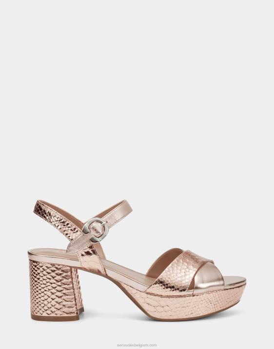 sandaal rosé goud leer Aerosoles 0V00336 vrouwen