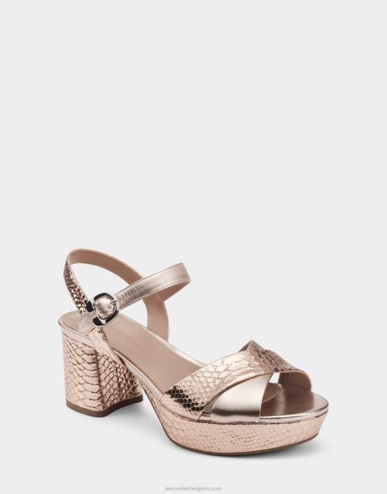 sandaal rosé goud leer Aerosoles 0V00336 vrouwen