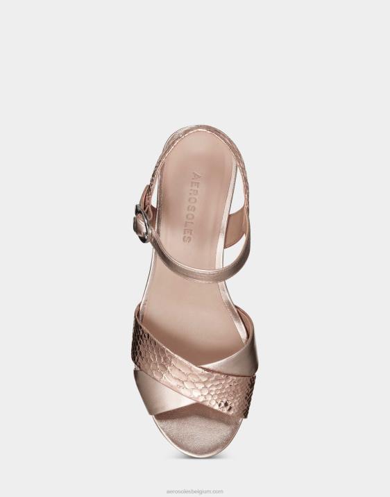 sandaal rosé goud leer Aerosoles 0V00336 vrouwen