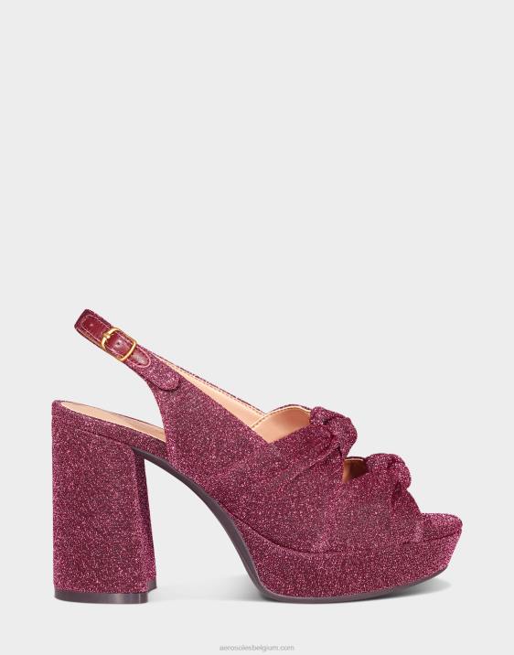sandaal roze metallic stof Aerosoles 0V00374 vrouwen