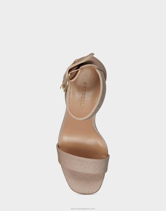 sandaal roze metallic stof Aerosoles 0V00443 vrouwen