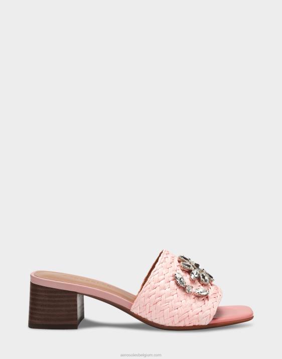 sandaal roze stof Aerosoles 0V00445 vrouwen