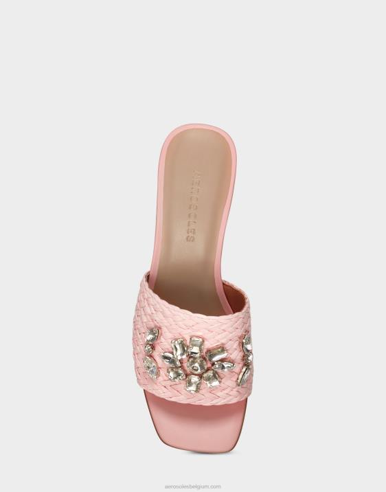 sandaal roze stof Aerosoles 0V00445 vrouwen