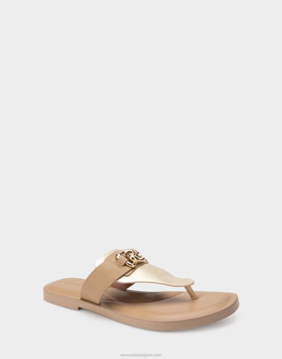 sandaal taupe combo leer Aerosoles 0V00447 vrouwen