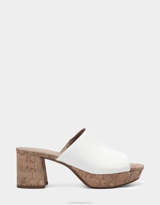 sandaal wit leer Aerosoles 0V00397 vrouwen